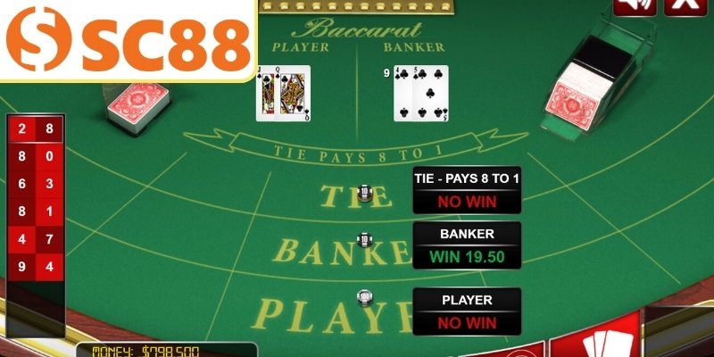 Xác định cách chơi Baccarat chi tiết a đến z