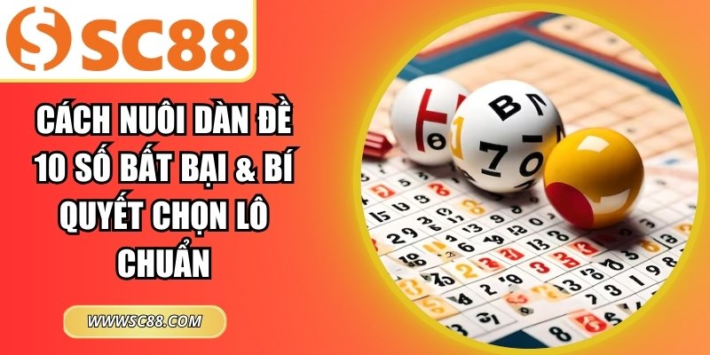 dàn đề 10 số bất bại